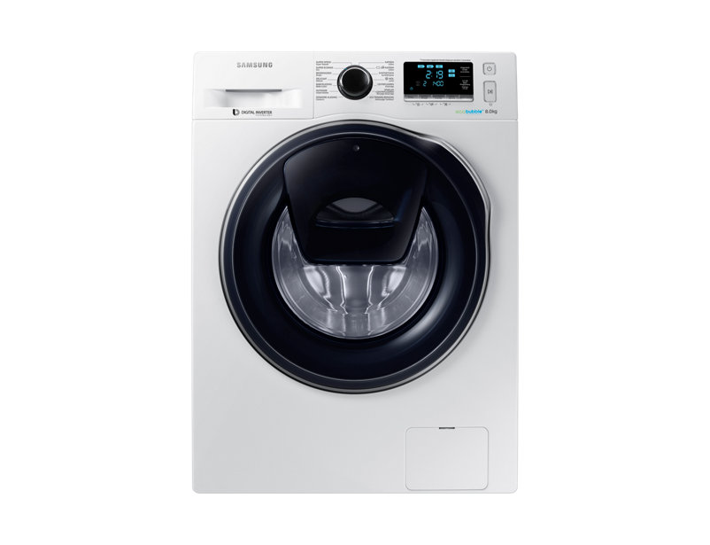 De Samsung WW81K6404QW wasmachine